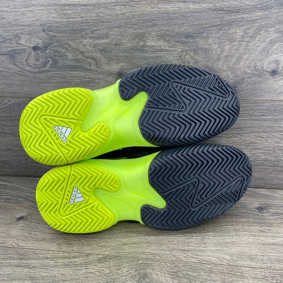 Adidas Barricade 13 M Mens Tennis Shoes Black Neon Yellow IH2559 Size 9 NEW main image 6